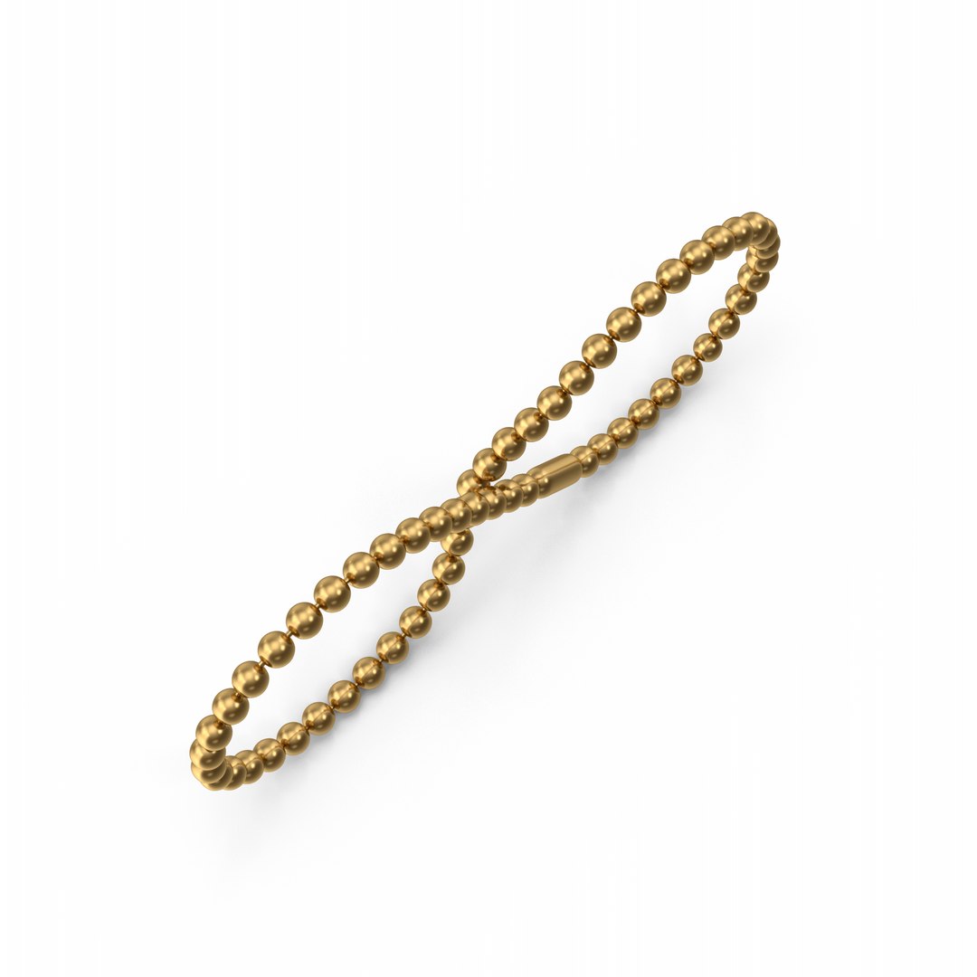 3D Gold Chainlet Infinity Symbol - TurboSquid 2262586