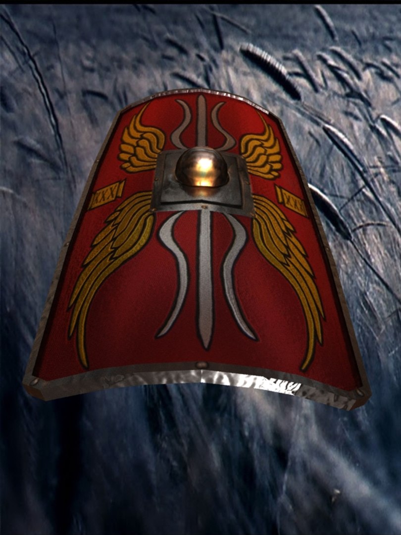 3D Romans Shield - TurboSquid 1186062
