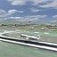 3d international airport vehicles planes model