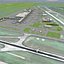 3d international airport vehicles planes model