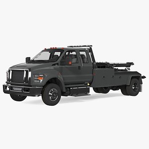 Heavy Duty Tow Truck Rigged