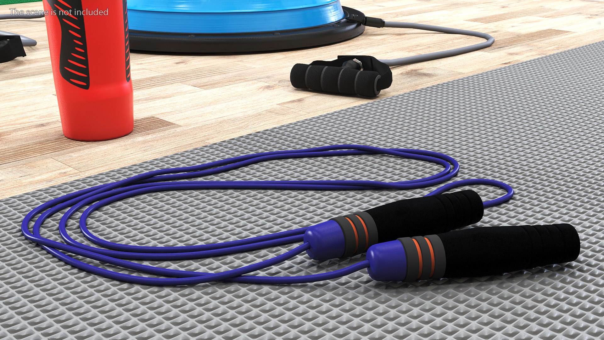 3D model Weighted Speed Skipping Rope Nike - TurboSquid 2144566