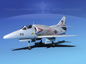 Douglas A-4G Skyhawk V05 USN