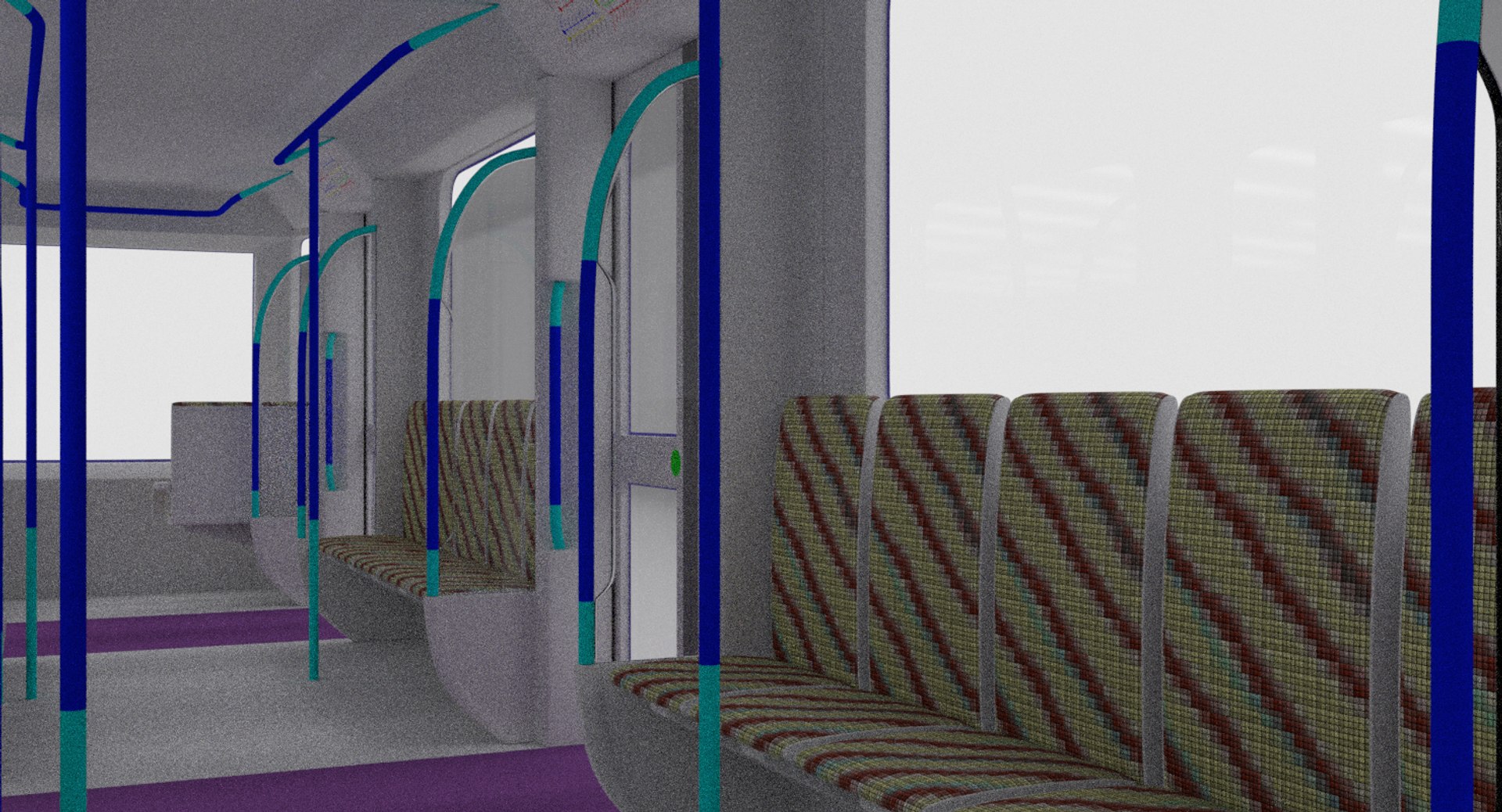 Subway Model - TurboSquid 1152787