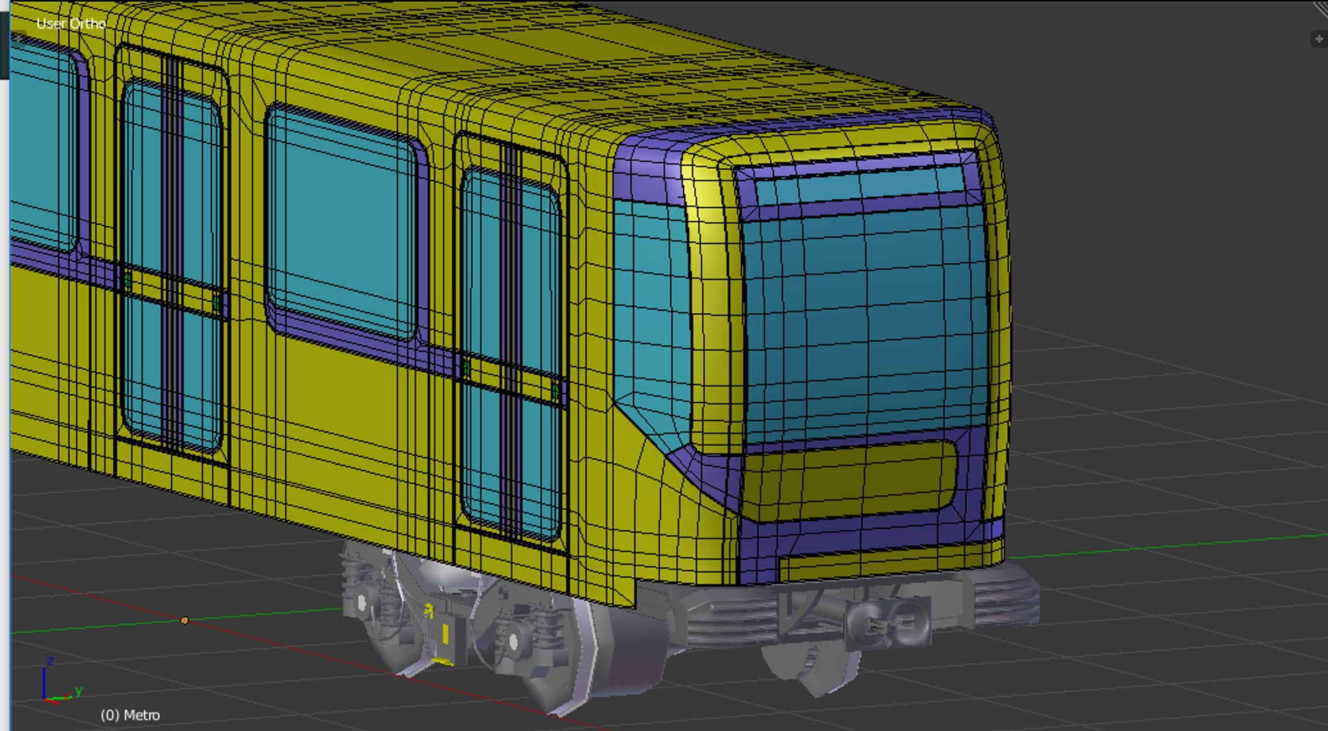 Subway Model - TurboSquid 1152787