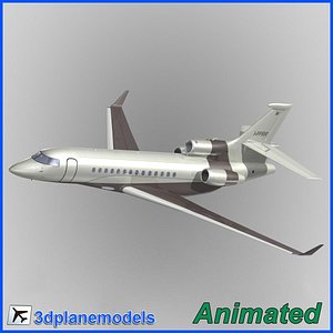Dassault Falcon 7X Private livery 4