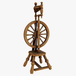 Spinning Wheel 3D Models for Download | TurboSquid