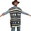 Cowboys P LOD1 Rigged Pack