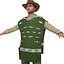 Cowboys P LOD1 Rigged Pack