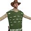Cowboys P LOD1 Rigged Pack