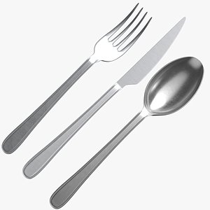 Silverware Set Spoon Fork Knife