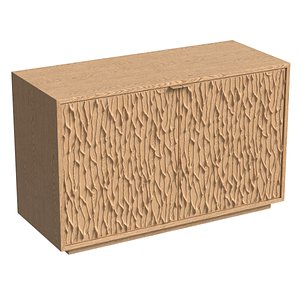 Restoration Hardware Melbourne Double door Sideboard 3D