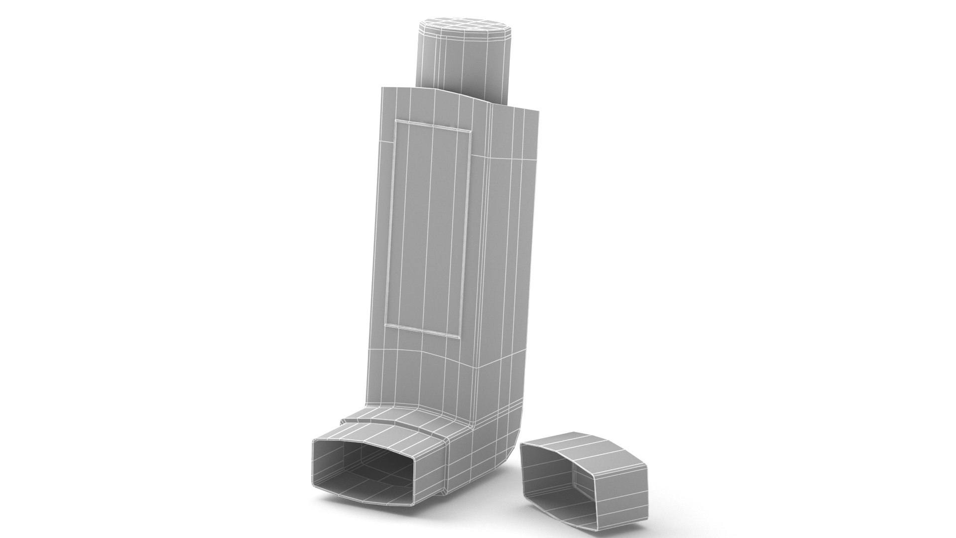 Asthma Inhaler 03 Model - TurboSquid 2223917
