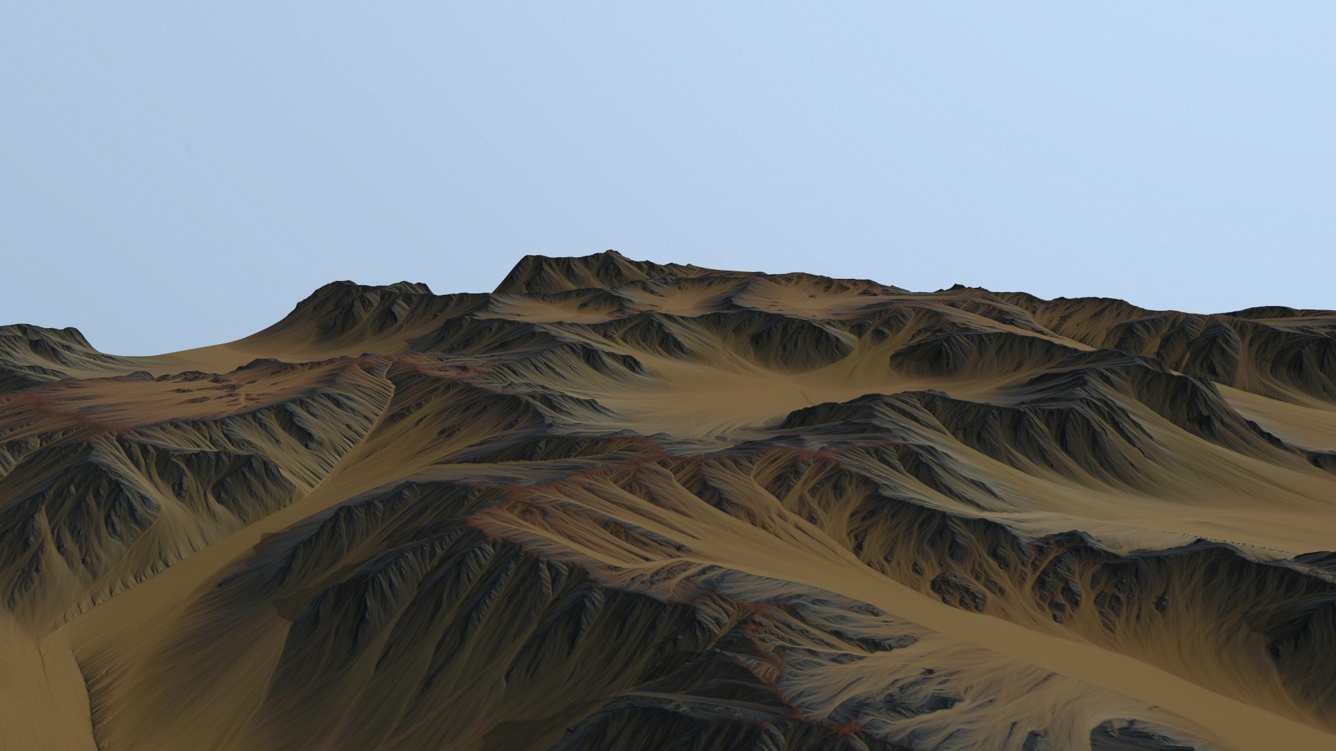 3D Model Land Landscape Scape - TurboSquid 1496849
