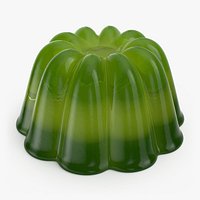 Lime Jelly Dessert