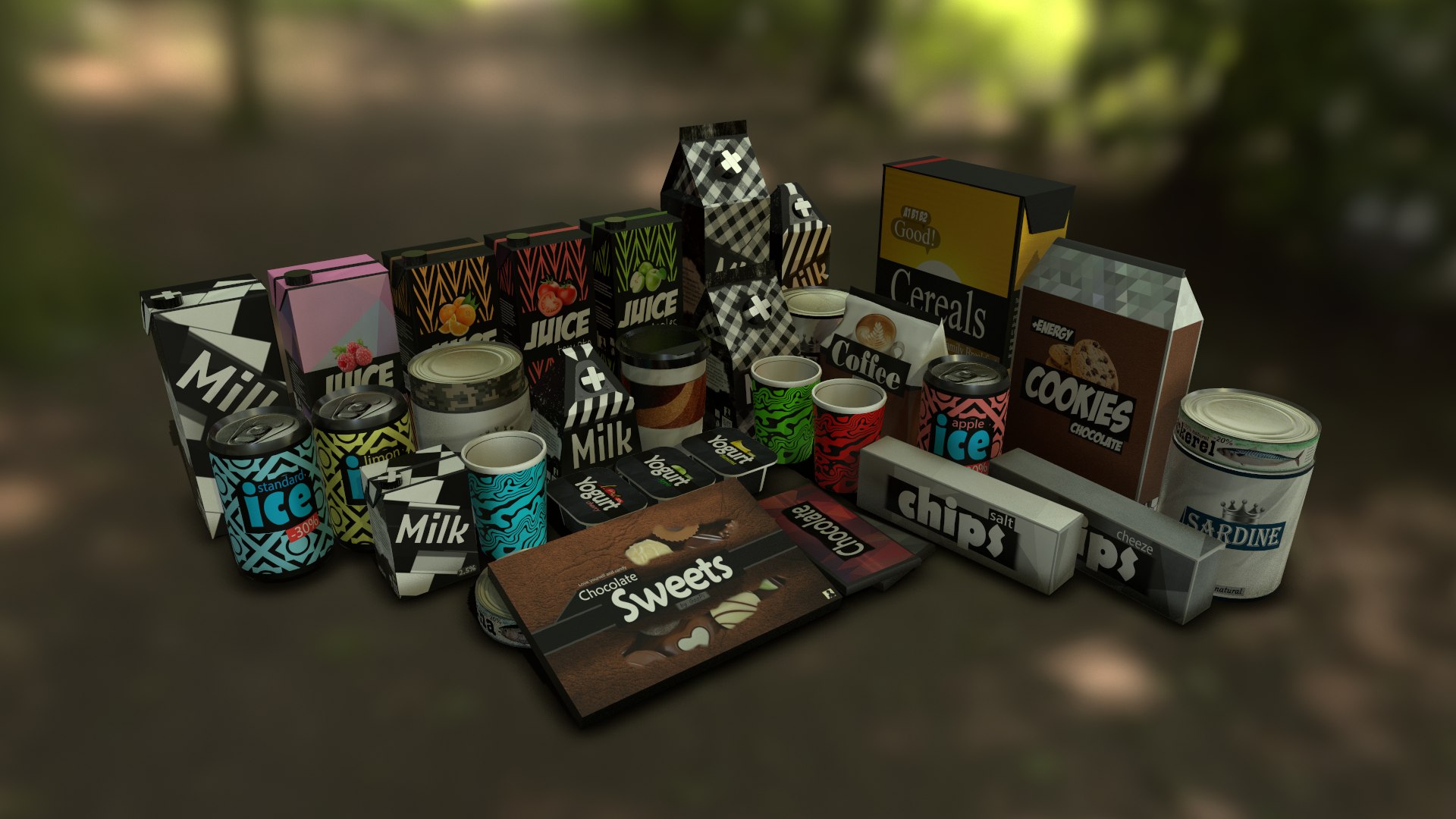 Free Foods Meals Eating 2k 3D Model - TurboSquid 1604528