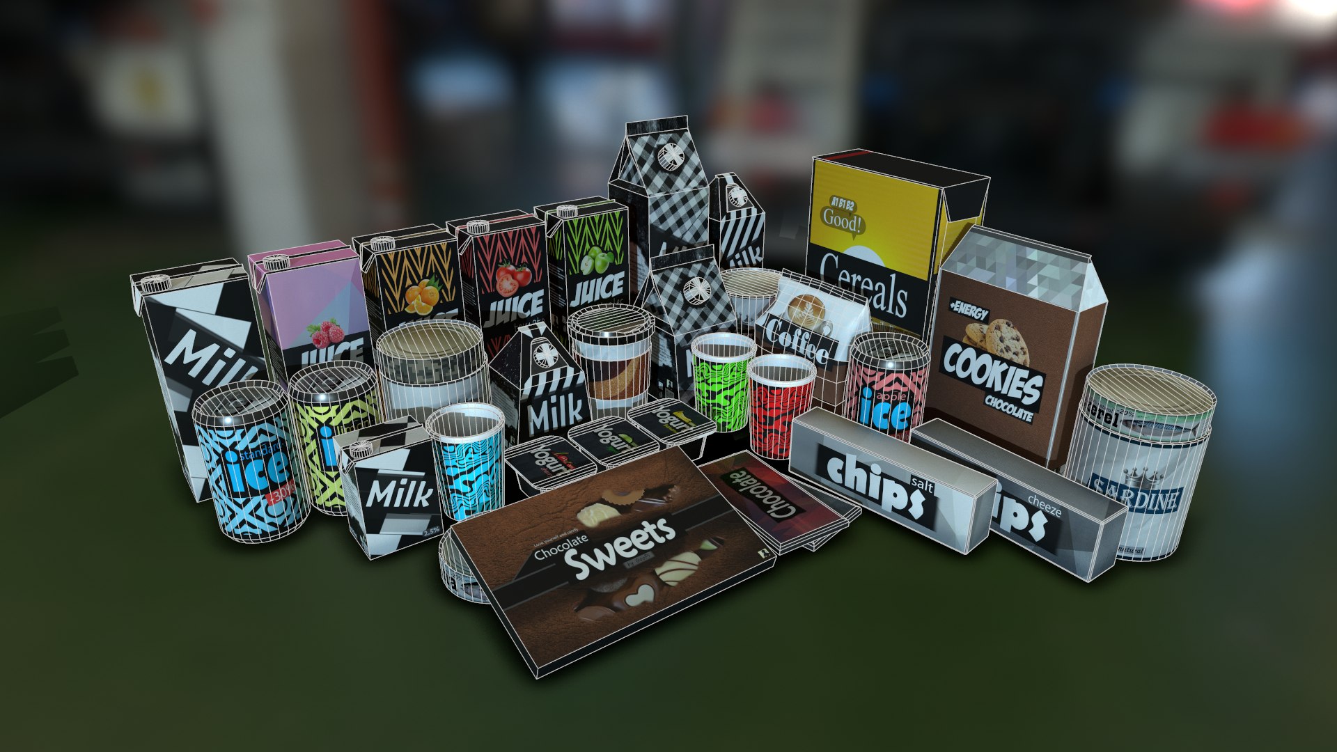 Free Foods Meals Eating 2k 3D Model - TurboSquid 1604528