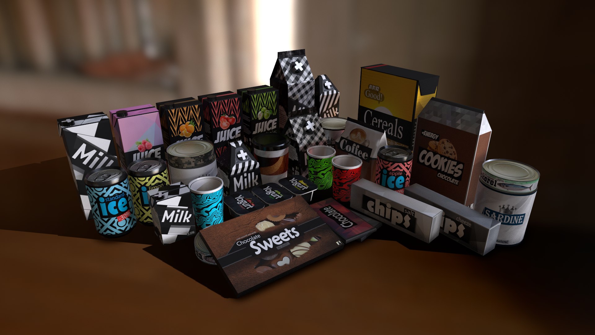 Free Foods Meals Eating 2k 3D Model - TurboSquid 1604528