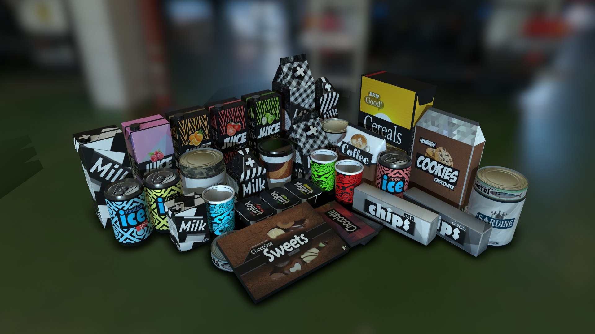 Free Foods Meals Eating 2k 3D Model - TurboSquid 1604528