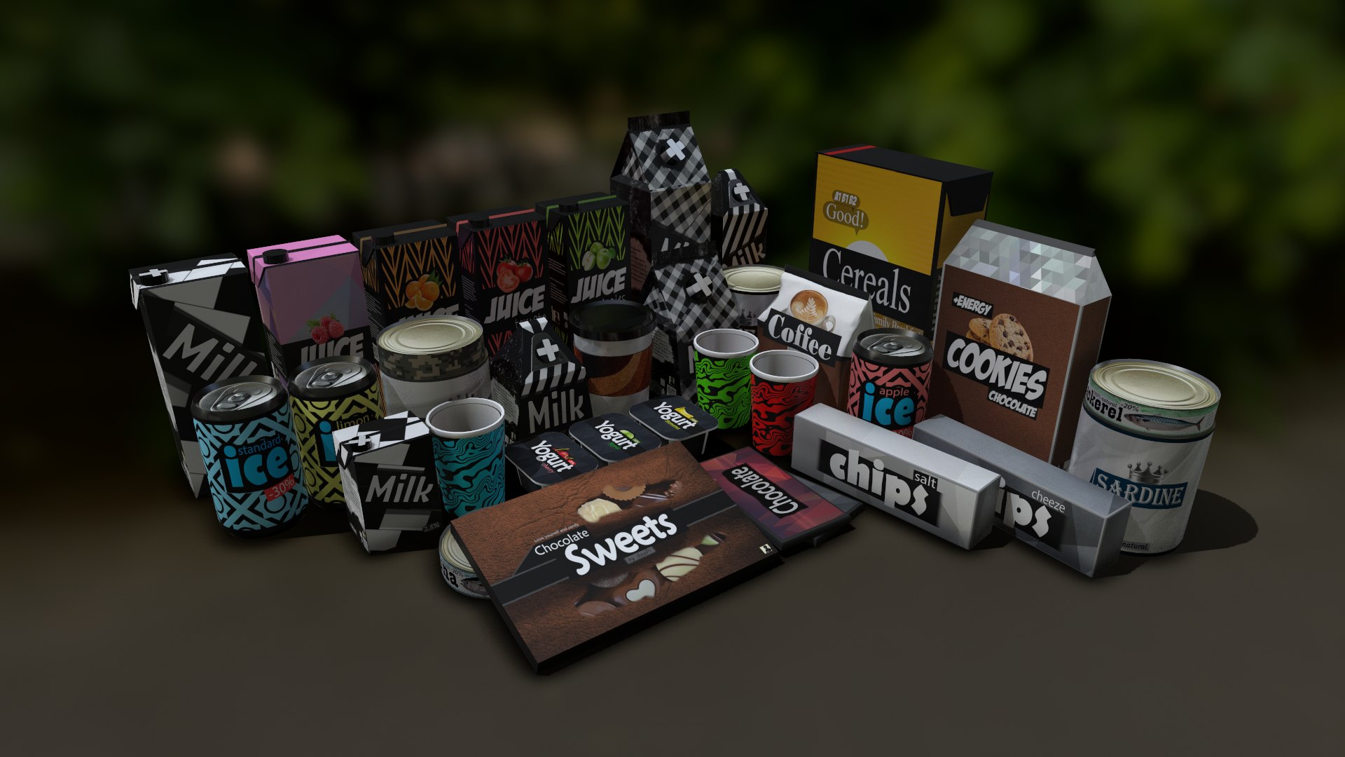 Free Foods Meals Eating 2k 3D Model - TurboSquid 1604528