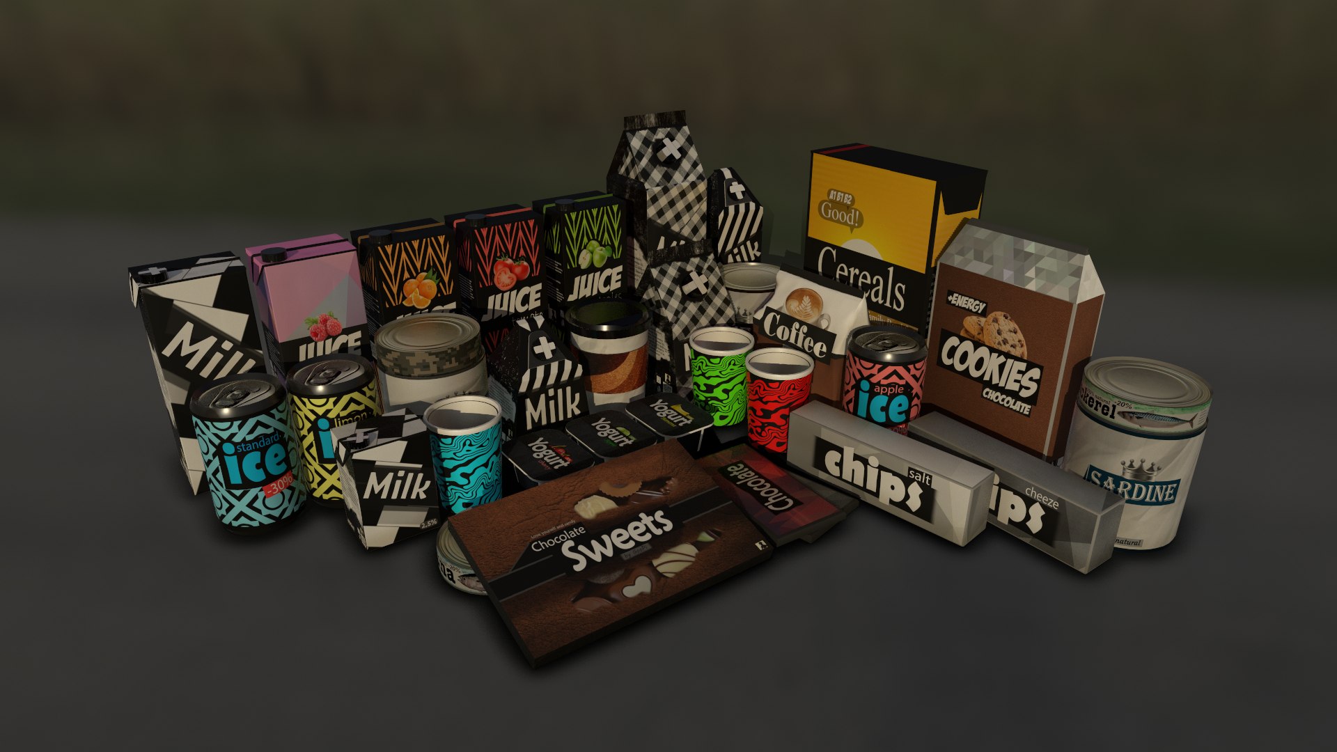 Free Foods Meals Eating 2k 3D Model - TurboSquid 1604528