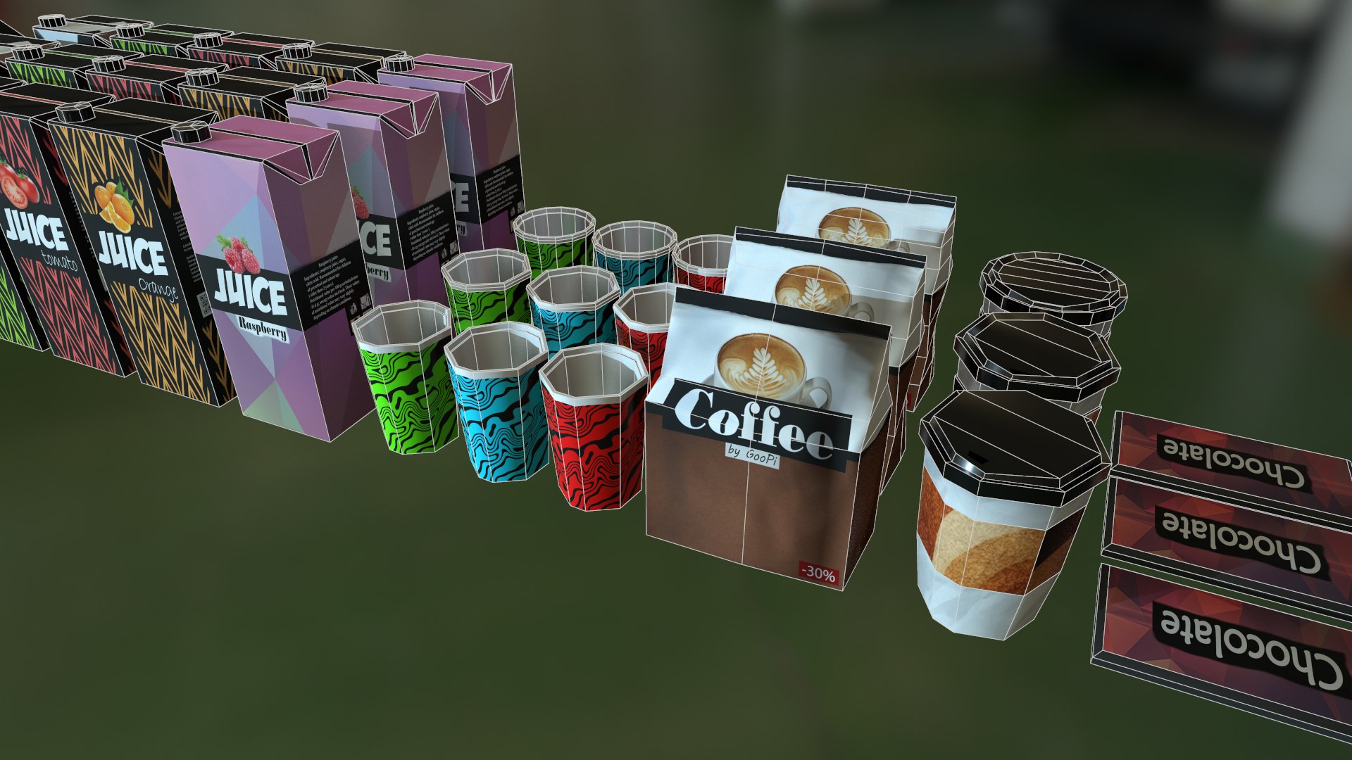 Free Foods Meals Eating 2k 3D Model - TurboSquid 1604528