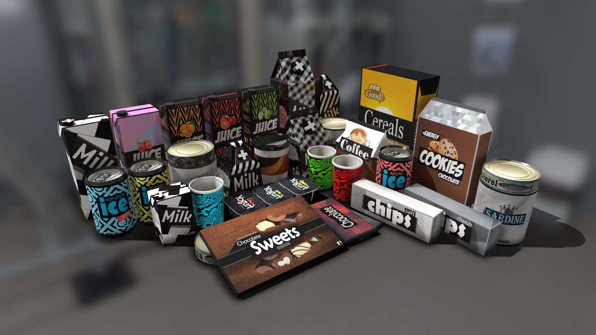 Free Foods Meals Eating 2k 3D Model - TurboSquid 1604528