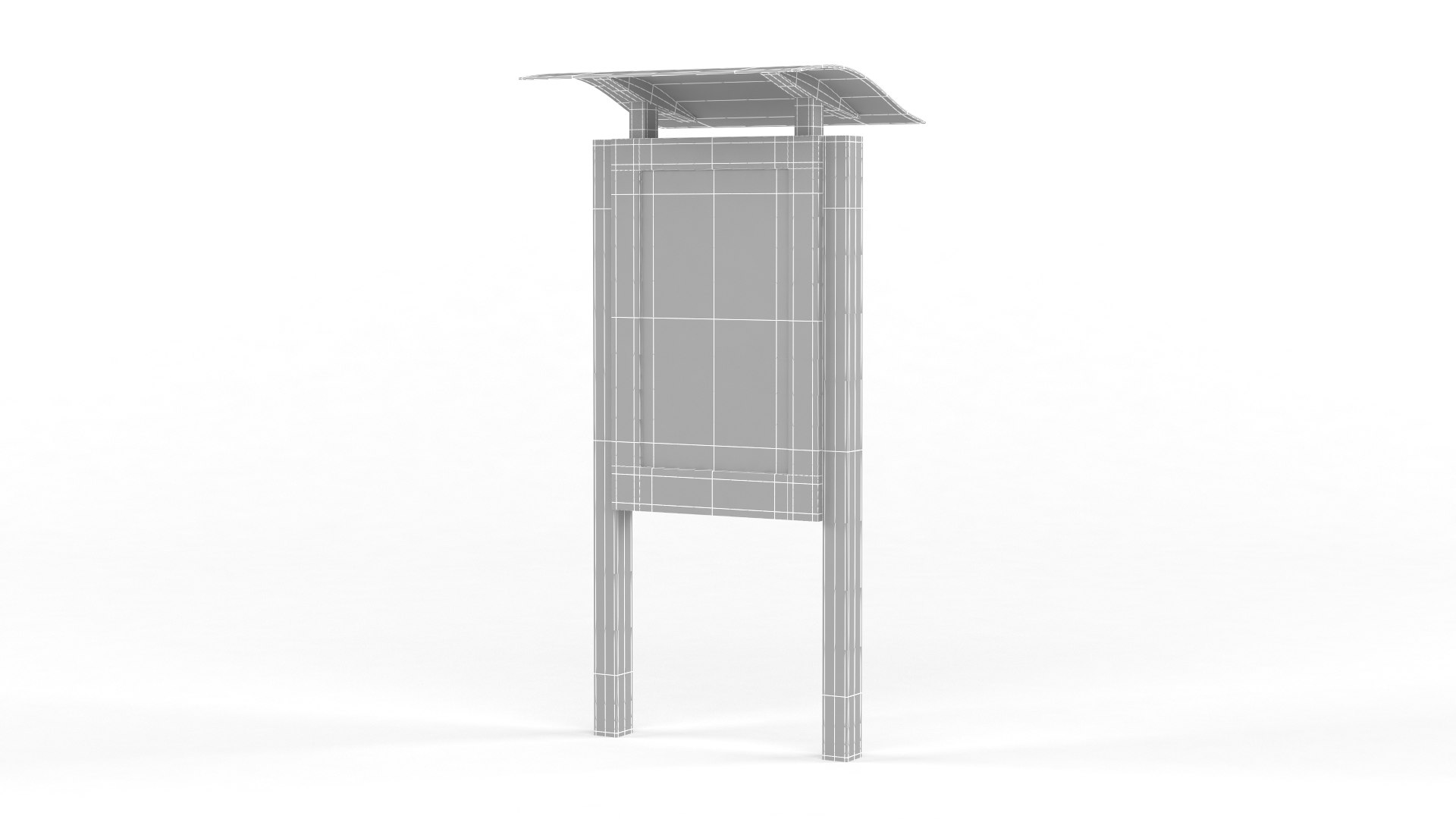 3D Electronic Kiosk Model - TurboSquid 2240395