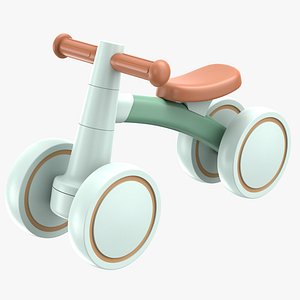 Baby Balance Bike 3D