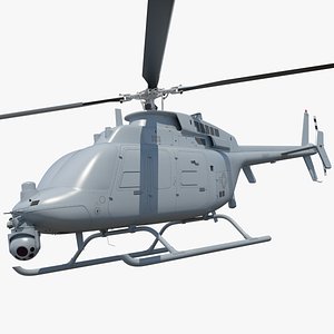 Northrop Grumman MQ-8C Fire Scout Unmanned Helicopter Rigged