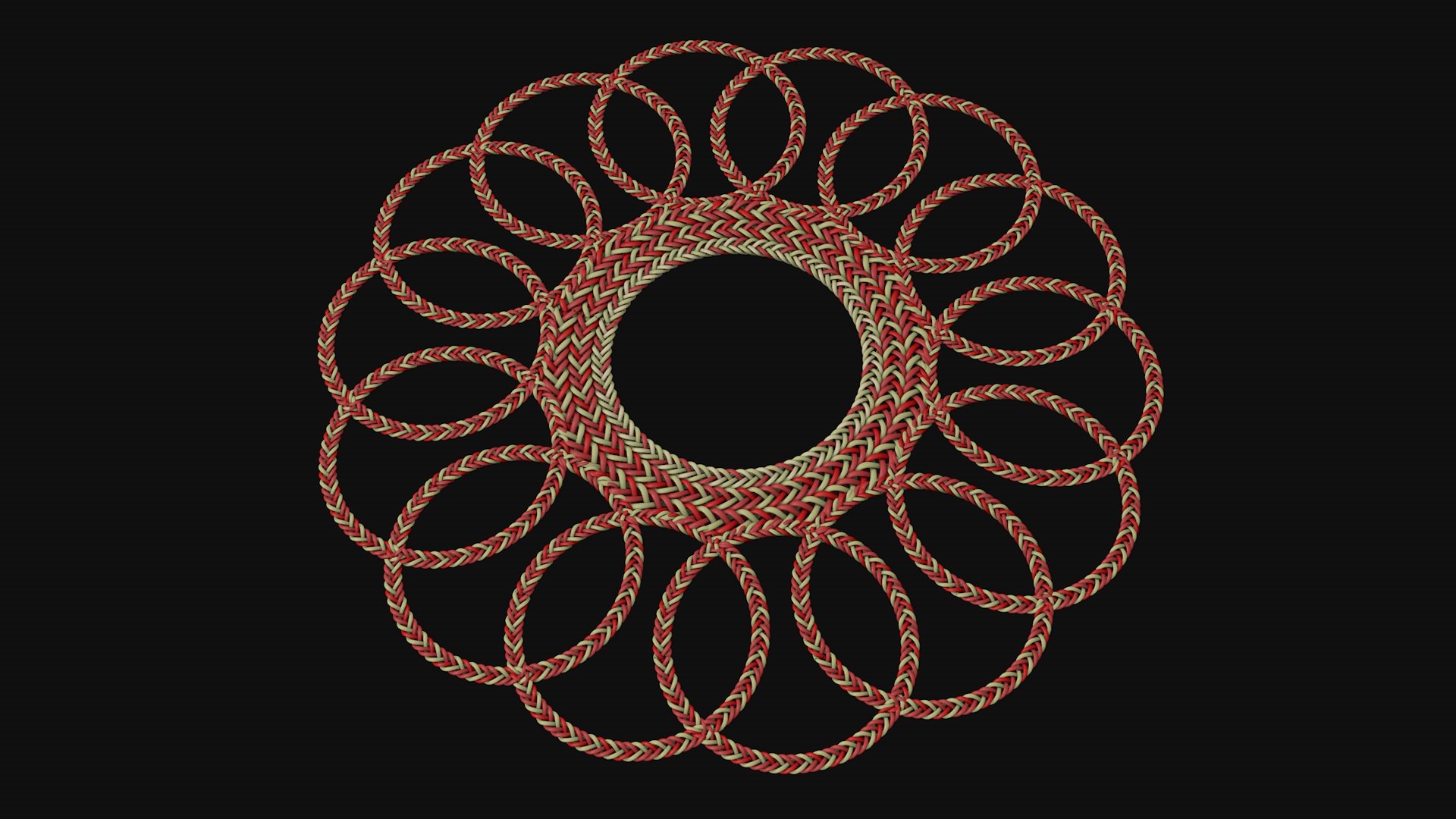 Round Braid Rope PATTERNS 3D Model - TurboSquid 2315847