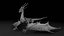 Lowpoly animierter Sturmdrache