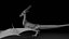 Lowpoly animierter Sturmdrache