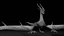 Lowpoly animierter Sturmdrache