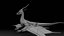 Lowpoly animierter Sturmdrache