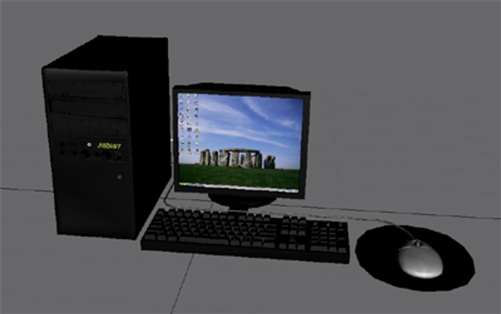 3d Model Computer
