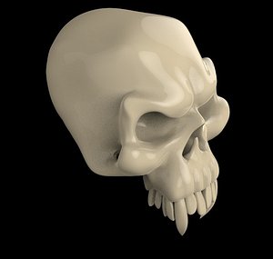 skull 3D model