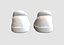 white basic shoes