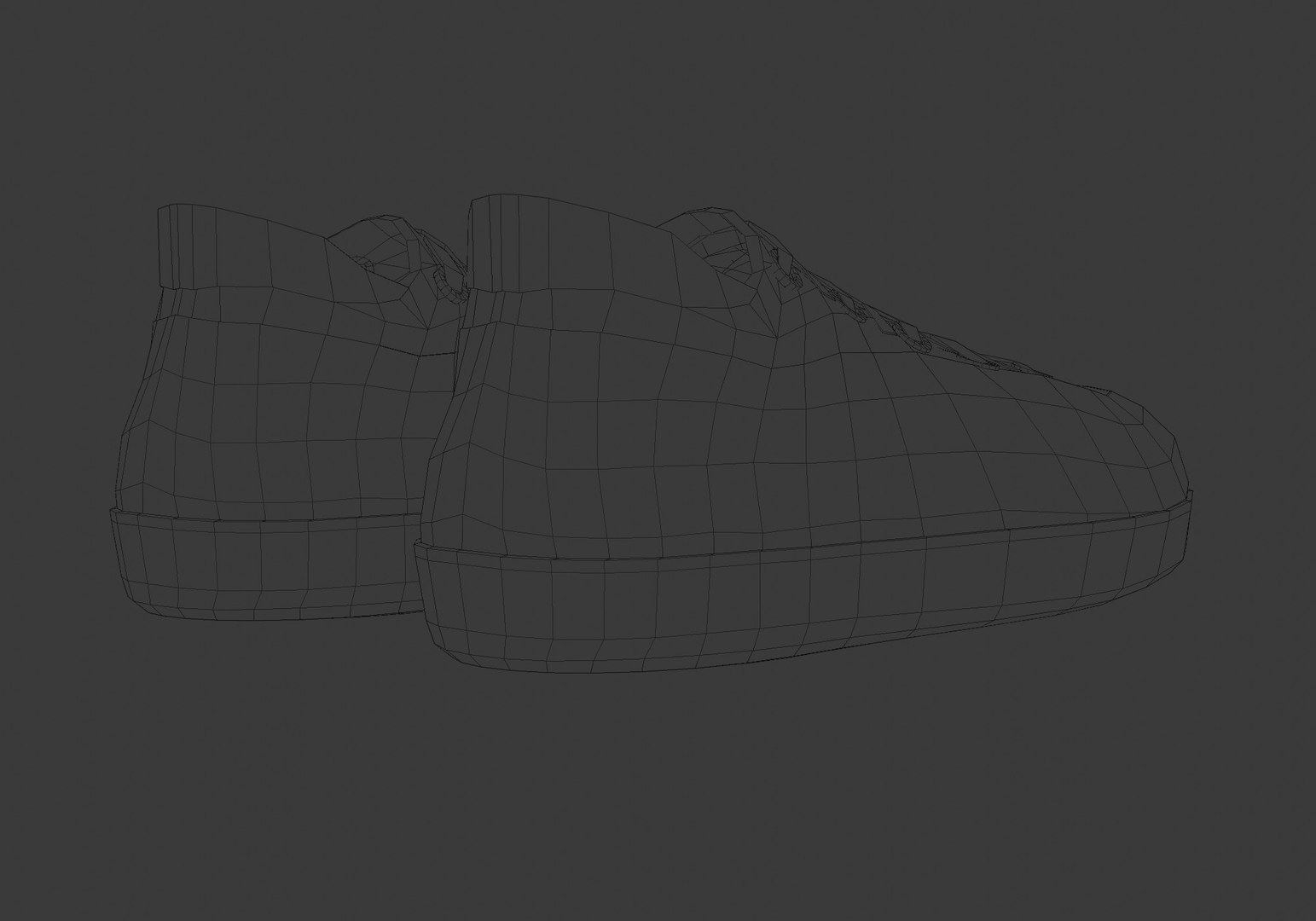 3D white basic shoes model https://p.turbosquid.com/ts-thumb/nZ/w4y9Da/Q3/wire0004/jpg/1654161535/1920x1080/fit_q87/fa1937080484be6e5f9019de434d56621c356d45/wire0004.jpg