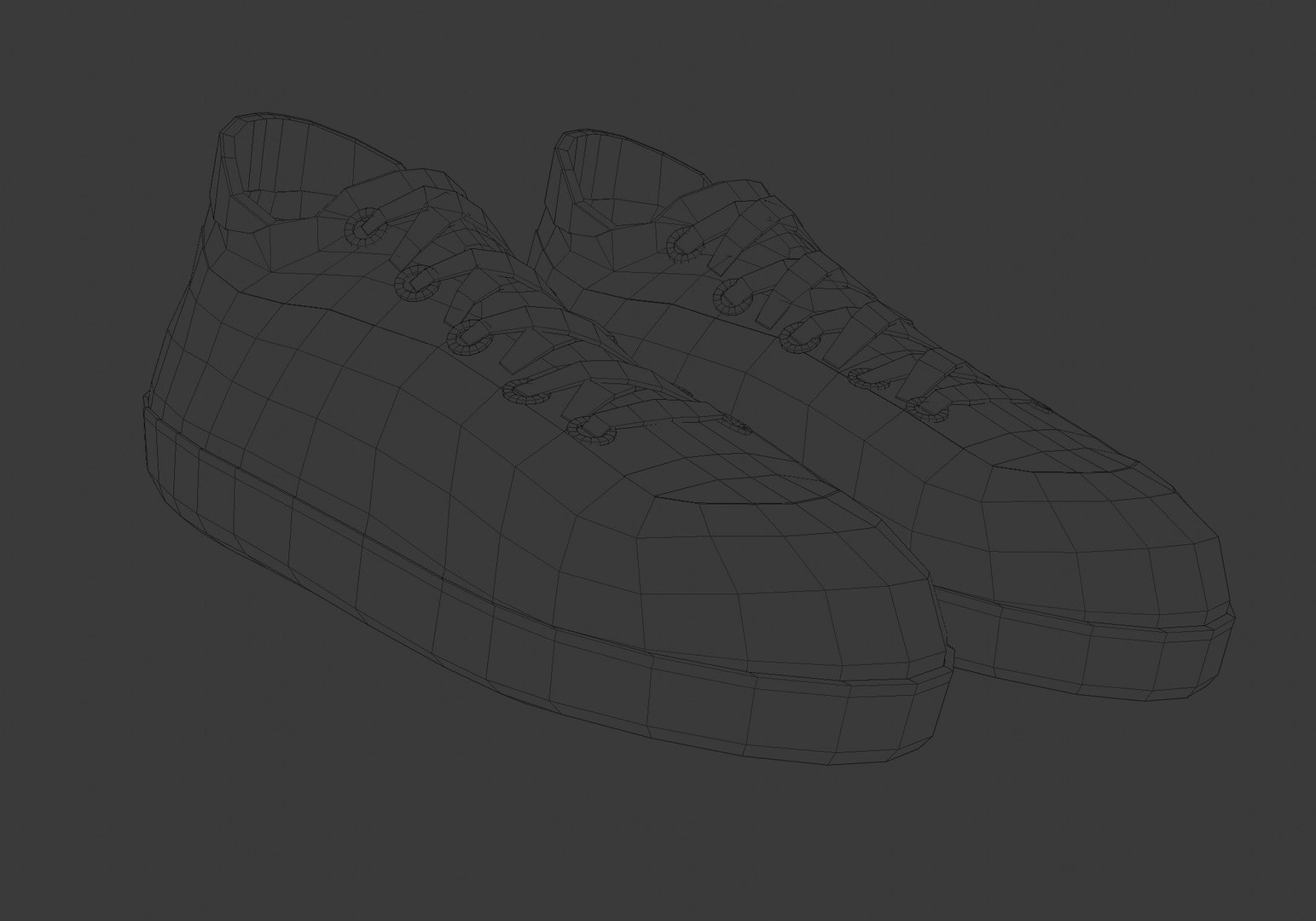 3D white basic shoes model https://p.turbosquid.com/ts-thumb/nZ/w4y9Da/fS/wire0002/jpg/1654161533/1920x1080/fit_q87/c685acaab23189fc76977292b09f6c381d06391b/wire0002.jpg