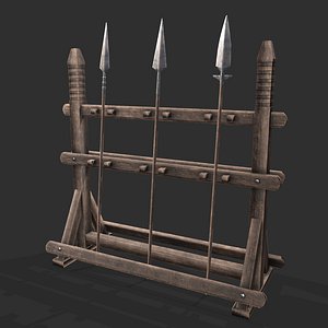 3D spears stand