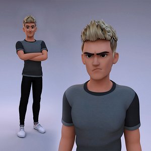 3D Cartoon Boy