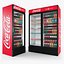 coca-cola fridges 3d model