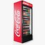 coca-cola fridges 3d model