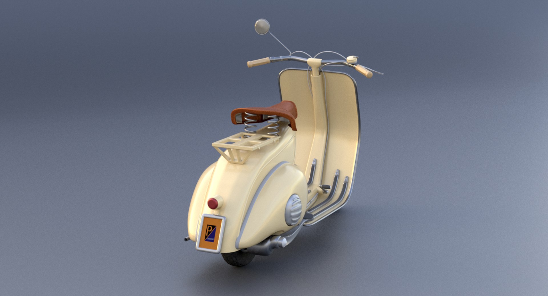 3dsmax vespa 1946