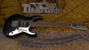 cinema4d steve vai ibanez jem7dbk