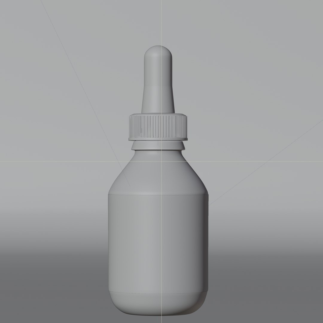 3D Dropper Bottle Mockup 20 - TurboSquid 2286634