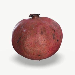 3D model High Quality Scan Pomegranate - 2