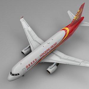 3D hong kong airlines airbus