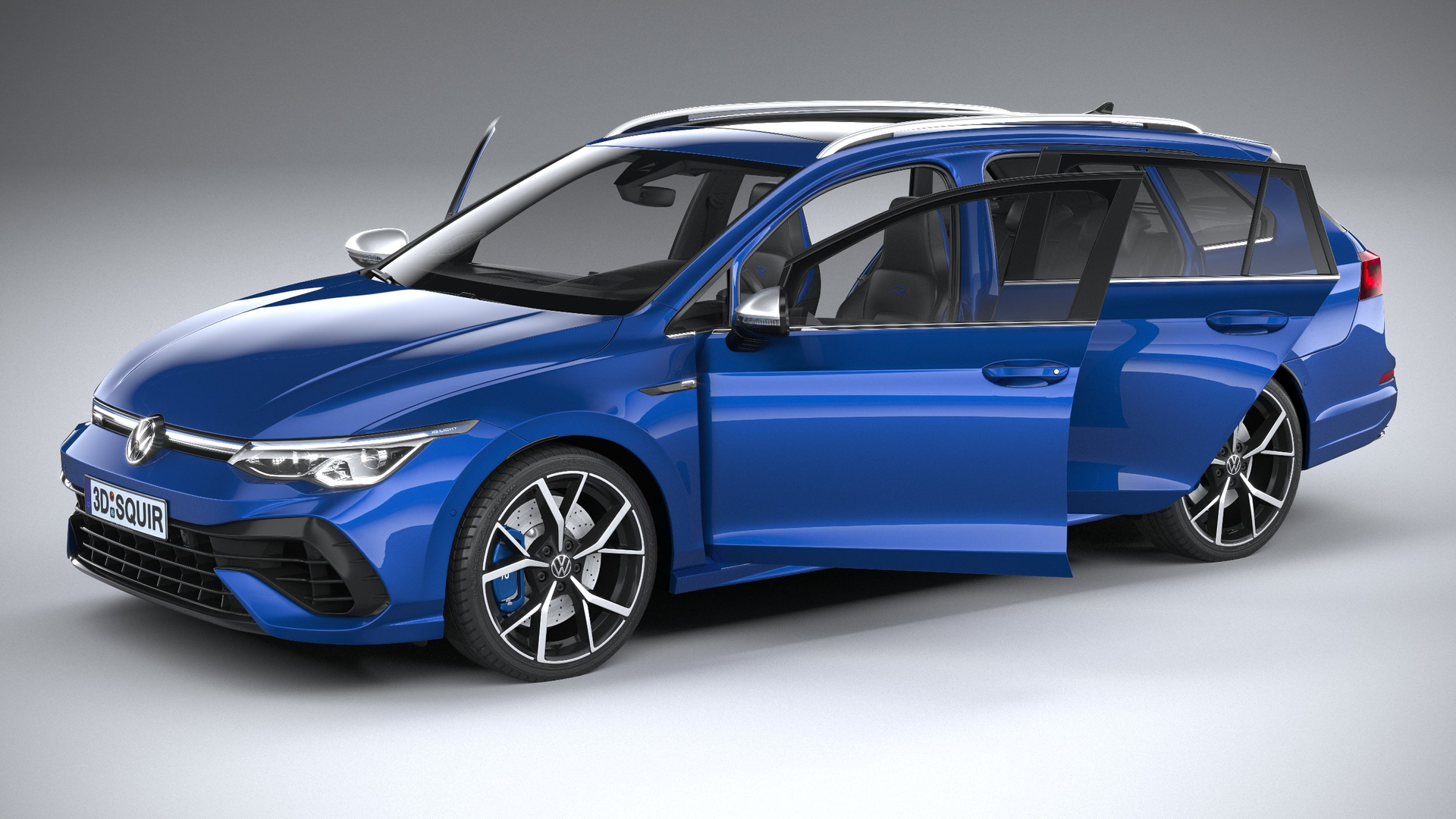 modèle 3D de Volkswagen Golf R Break 2022 - TurboSquid 1760148